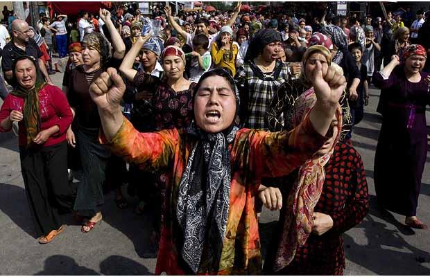 Group of Uighurs